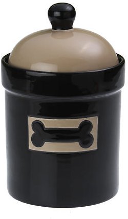 PetRageous Designs City Pets Bone Pet Treat Jar, 9.5-in tall