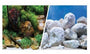 Marina Clear View Aqua Garden/Bright Stone Aquarium Background