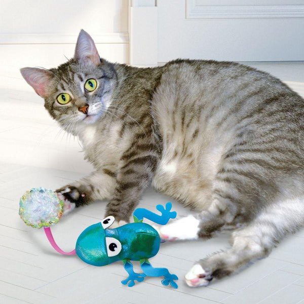 KONG Flingaroo grenouille jouet pour chat
