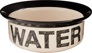 PetRageous Designs Pooch Basics Water Pet Bowl