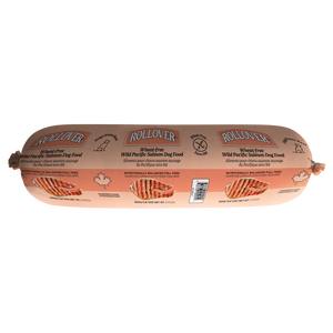 Rollover Wheat-Free Wild Pacific Salmon Roll Dog Food