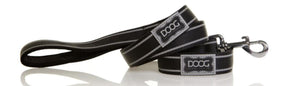 DOOG Lassie Neoprene Dog Leash, Black