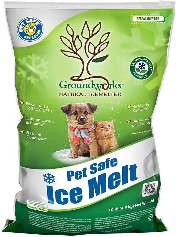 Groundworks Fondant naturel pour glace, sans danger pour les animaux.