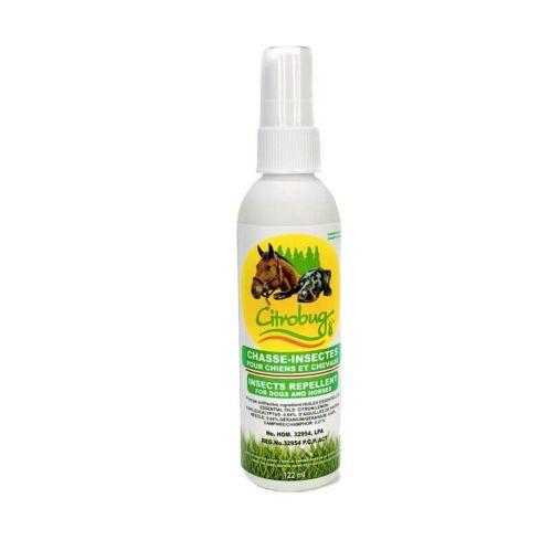 Insectifuge naturel Citrobug pour chiens et chevaux
