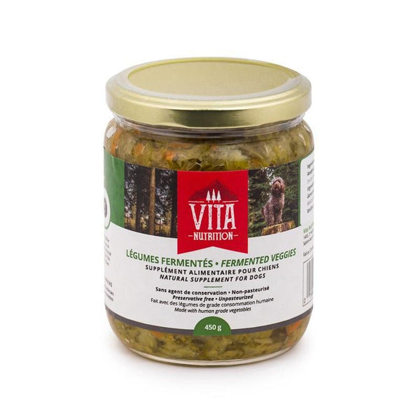 Vita Nutrition Supplément naturel fermenté de légumes pour chiens
