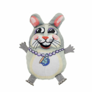Fuzzu Teacup Fluffs Cat Toy Bunny Cat Toy with Organic Catnip