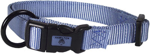 Hamilton Adjustable Nylon Dog Collar, Berry
