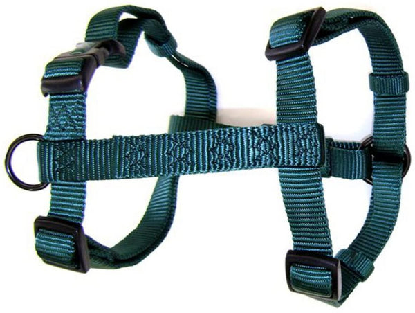Hamilton Adjustable Nylon Comfort Dog Harness, Dark Green
