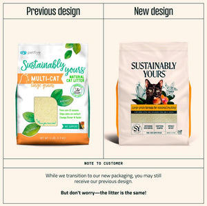 Sustainably Yours Large-Grain Formula Cat Litter