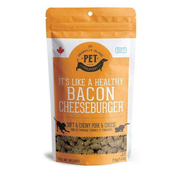 The Granville Island Pet Treatery Friandises molles et moelleuses pour chiens foie de porc et fromage
