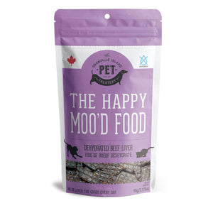 The Granville Island Pet Treatery The Happy Moo'd Friandises déshydratées foie de bœuf pour chiens et chats