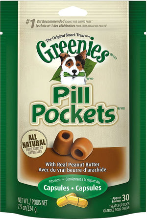 Gâteries pour chiens Greenies Pill Pockets Canine au vrai beurre de cacahuète