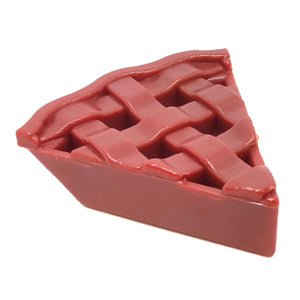 SodaPup Jouet en nylon tarte aux cerises pour chiens, rouge.