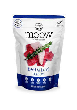 New Zealand Natural Pet Food Meow Beef & Hoki Air-Dried Cat Food
