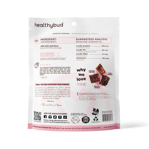 Healthybud Friandises peaux de morue pour chiens
