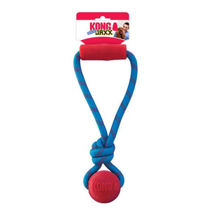 KONG Jaxx Brights Tug with Ball Dog Toy, Assorted