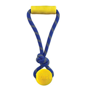 KONG Jaxx Brights Tug with Ball Dog Toy, Assorted