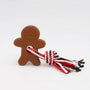 ZippyPaws Holiday ZippyTuff Teetherz Gingerbread Dog Toy