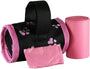 Five Star Pet Barrel Waste Bag Dispenser for Pets, Pink with Paws