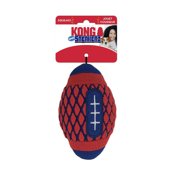 KONG Sneakerz Sport Football Dog Toy