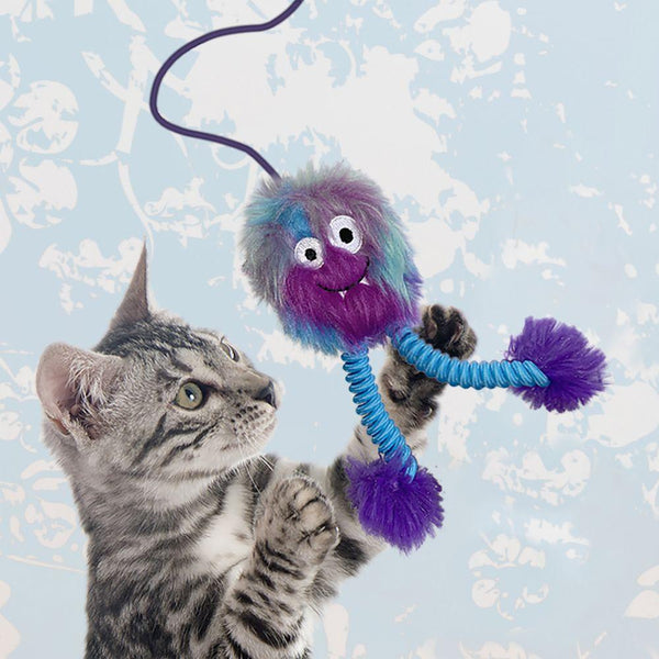 KONG Teaser Springz Cat Toy, Assorted
