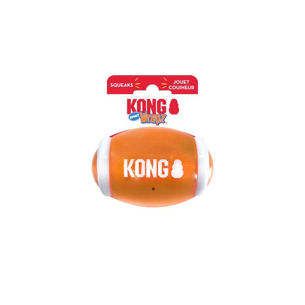 KONG Wrapz Sport Football Dog Toy