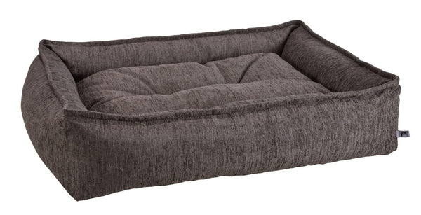 Bowsers Sterling Lounge Pet Bed, Charcoal