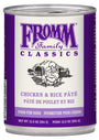 Fromm Family Classic Chicken & Rice Pate Canned Dog Food
