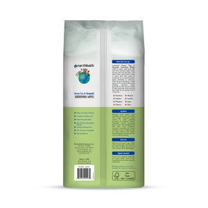 Earthbath Grooming Wipes for Dogs & Cats, Green Tea & Awapuhi, 100-count