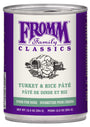 Fromm Family Classic Turkey & Rice Pate Canned Dog Food