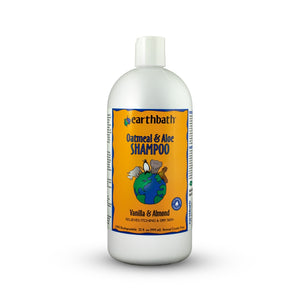 Earthbath Oatmeal & Aloe Shampoo for Dogs & Cats, Vanilla & Almond