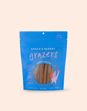 Bocce's Dog Grazers Jerky Sticks, Turkey & Sweet Potato