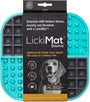 LickiMat Slomo Dog Slow Feeder Mat, Turquoise