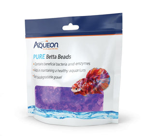 Aqueon Betta Beads for Aquariums, Purple