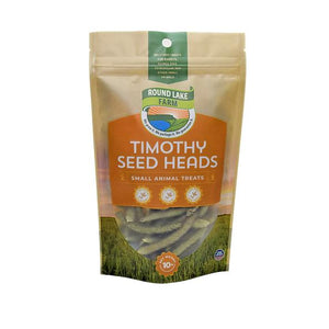 Round Lake Farm Products Timothy Seed Heads Small Animal Treats