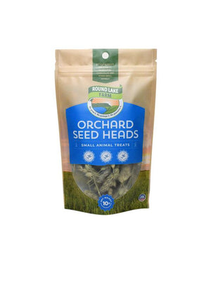 Round Lake Farm Products Têtes de graines de pâturin Friandises pour petits animaux