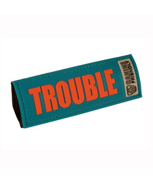 RC Pets Bark Notes Dog Collar Patch, Trouble