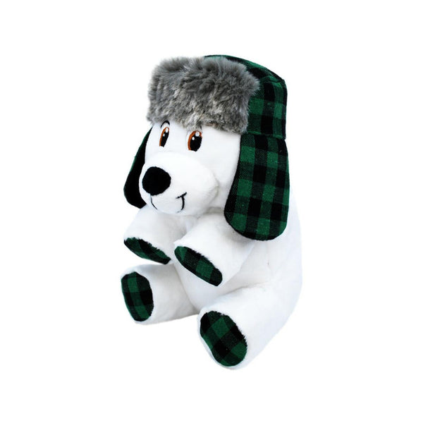 KONG Holiday Comfort Polar Bear Dog Toy, Assorted