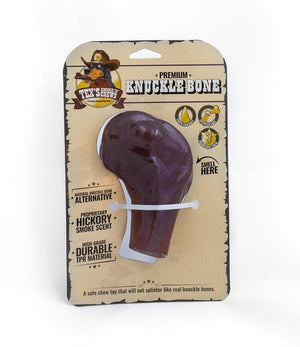 TEX'S Smoke'N'Chews Knuckle Bone Dog Toy