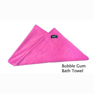 Chilly Dogs Soaker Dog Bath Towel, Bubble Gum