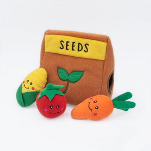 ZippyPaws Zippy Burrow Seed Packet Dog Toy