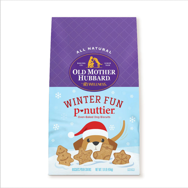 Old Mother Hubbard Friandises croquantes P-Nuttier pour chiens, saveur hiver