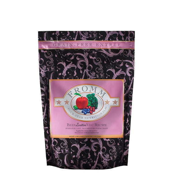 Fromm Four-Star Nutritionals Beef Livattini Veg Dry Cat Food