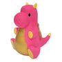 foufouBRANDS Jouet à mâcher Dragon en latex, Rose