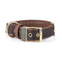 MyFamily Bilbao Synthetic Fiber Dog Collar, Brown