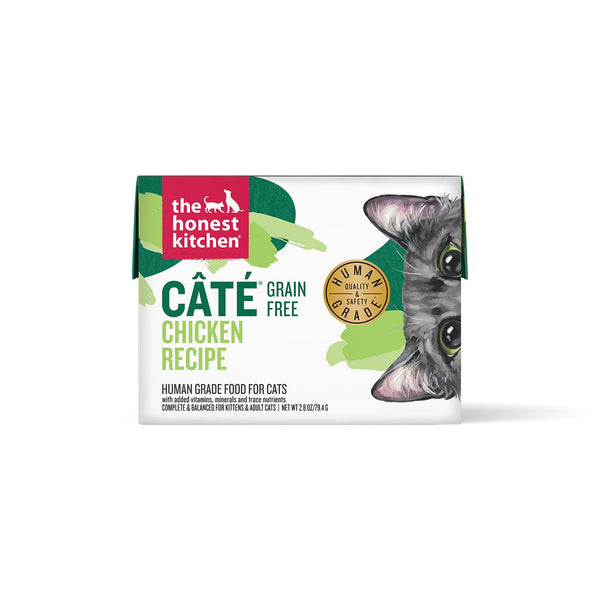 The Honest Kitchen Cate Chicken Pate Grain-Free Wet Cat Food
