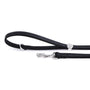 MyFamily Saint Tropez Leatherette Dog Leash, Black