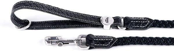 MyFamily El Paso Rope Dog Leash, Black