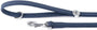 MyFamily Bilbao Laisse pour chien en similicuir, bleu