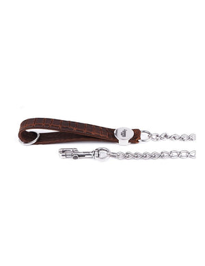 MyFamily Tucson Chain Dog Leash, Brown